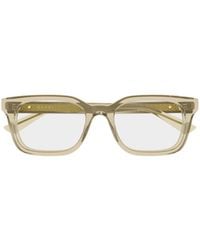 Gucci - Square Eyeglasses - Lyst