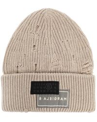 MM6 by Maison Martin Margiela - Woolen Hat - Lyst