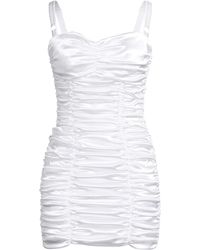 Dolce & Gabbana - Mini Dress Acetate, Polyamide, Silk, Elastane - Lyst