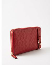 Gucci - Gg Jacquard Purse - Lyst