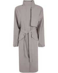 Rains - Long-Sleeved Trench Coat - Lyst