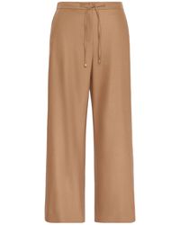 Max Mara - Drawstring Casual Pants - Lyst