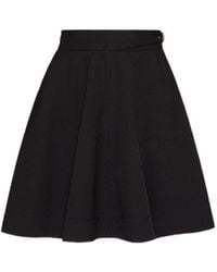 RED Valentino - High-Waist A-Line Skirt - Lyst