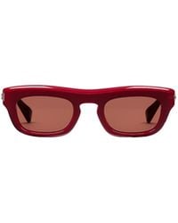 Gucci - Rectangular Lens Sunglasses - Lyst