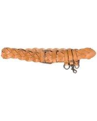 Miu Miu - Braided Buckle Belt - Lyst