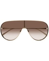 McQueen - Eyewear Shield Frame Sunglasses - Lyst