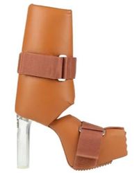 Rick Owens - Simple Leather Platform Boots - Lyst