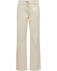 Moncler - Gabardine Straight-Leg Trousers - Lyst