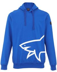 Paul & Shark - Logo Details Hooded Hoodie - Lyst