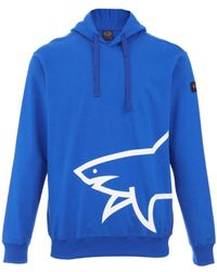 Paul & Shark - Logo Details Hooded Hoodie - Lyst