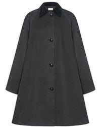 The Row - Ina Long-Sleeve Trench Coat - Lyst