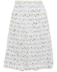 Giambattista Valli - High-Rise Tweed Miniskirt - Lyst