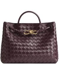Bottega Veneta - Andiamo Medium Shoulder Bag - Lyst