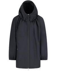 Jil Sander - Hooded Gathered Jacket - Lyst