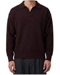 Roberto Collina - Skipper Long-Sleeve Polo Shirt - Lyst