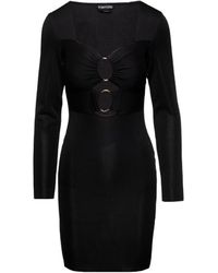 Tom Ford - Sweetheart Neck Cut-Out Mini Dress - Lyst