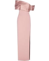 Solace London - Off Shoulder Dress - Lyst