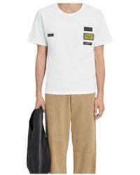 MM6 by Maison Margiela - Label Patch T-Shirt - Lyst