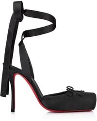 Christian Louboutin - Cassia Lace-Up Pumps - Lyst