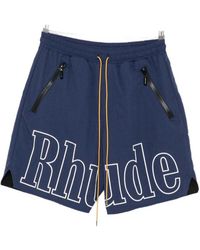 Rhude - Drawstring Elastic-Waist Shorts - Lyst