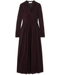 Tory Burch - Wrap Design Dress - Lyst