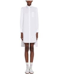 Thom Browne - Collared Button-Up Shirt Dress - Lyst