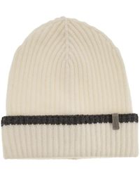 Brunello Cucinelli - Logo Hat - Lyst
