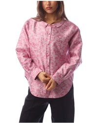 Emporio Armani - Floralprint Longsleeve Shirt - Lyst