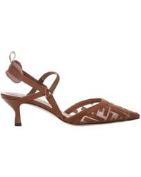 Fendi - Colibrì Lite Slingback With Medium Heel - Lyst