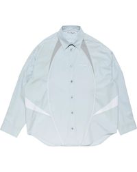 Acne Studios - Embroidered Logo Button-Up Shirt - Lyst