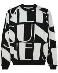 Sunnei - Printed Round-Neck Sweater - Lyst