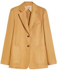 Max Mara - Guglia Single-Breasted Long-Sleeved Jacket - Lyst