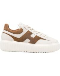 Hogan - H-Striped Sneakers - Lyst