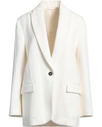 Brunello Cucinelli - Minimalist Single-Breasted Blazer - Lyst