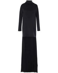 Tom Ford - Long Sleeve Asymmetric Mini Dress - Lyst