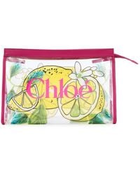 Chloé - Soleil Zipped Pouch - Lyst