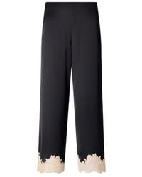 RIXO London - Lace-Trimmed Casual Pants - Lyst