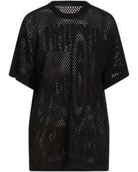 MM6 by Maison Margiela - Lightweight Short-Sleeve Knit Sweater - Lyst