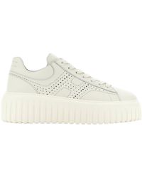Hogan - Logo-Perforated Chunky Sneakers - Lyst