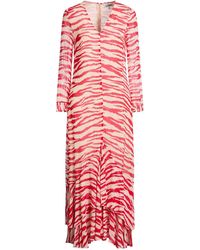 Ganni - Maxi Dress Viscose - Lyst