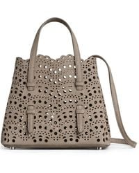 Alaïa - Alaïa Mina 20 Cut-Out Top Handle Bag - Lyst