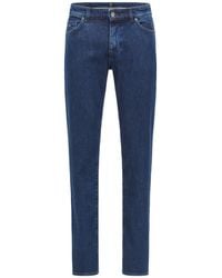 BOSS - Washed Slimfit Jeans - Lyst