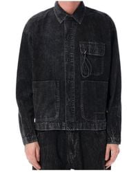 and wander - Textured Utility Jacket - Lyst