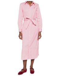 Polo Ralph Lauren - Belted Shirt Dress - Lyst