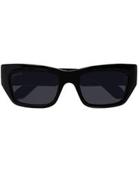 Gucci - Eyewear Cat-Eye Frame Sunglasses - Lyst