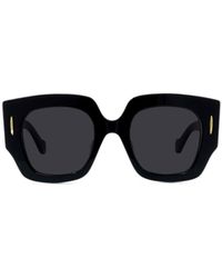 Loewe - Square Frame Sunglasses - Lyst