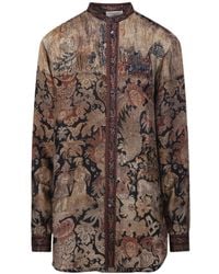 Pierre Louis Mascia - Aloes Long-Sleeve Shirt - Lyst