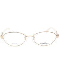 Ferragamo - Logo Flat Mirror - Lyst