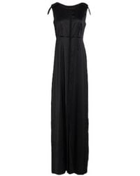 MM6 by Maison Margiela - Satin Sleeveless Dress - Lyst