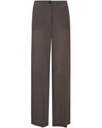 Seventy - Sand Wash Wide-Leg Pants - Lyst